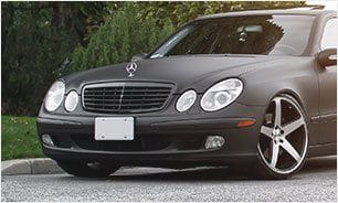 A Black Mercedes Benz-Benz car